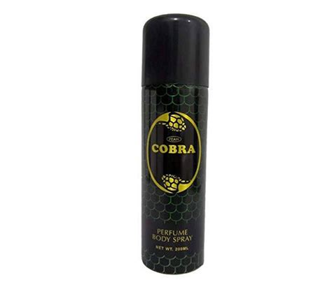 cobra perfume body spray.